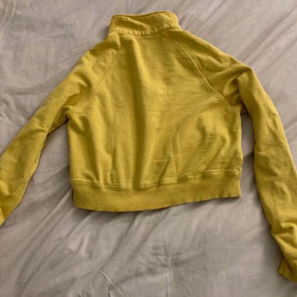 SOLD John Galt quarter zip yellow - Picture 2 of 2